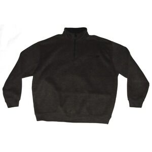 Cinch Men's Long Sleeve 1/4 Zip Mock Neck‎ Sweater  Pullover Size 2XL